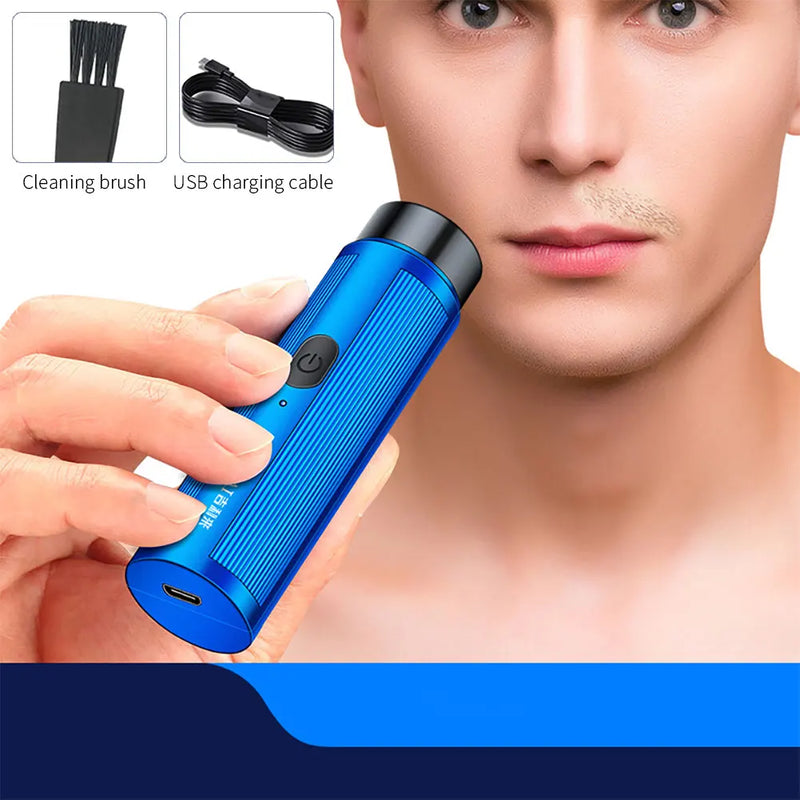 Barbeador Portátil Elétrico Profissional - UltraShave